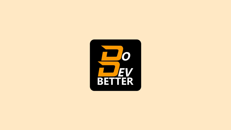 DoDevBetter