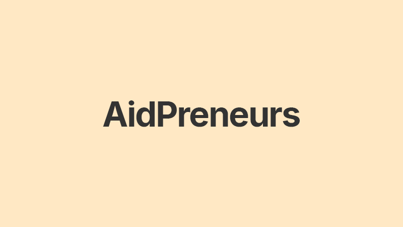 Aidpreneurs